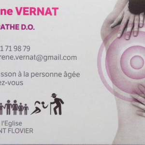 Vernat Laurène Saint-Flovier, Ostéopathe